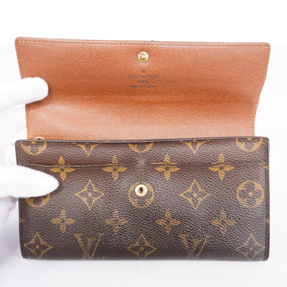 Auth Louis Vuitton Monogram Porto Mone Credit M61725 Men,Women,Long Wallet - Picture 3 of 13